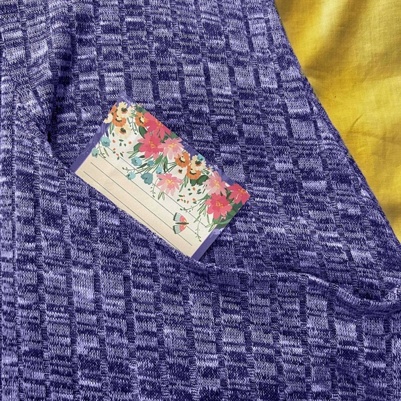 TUNIC, LONG LENGTH, PATRIOT BLUE (Medium Blue) & WHITE, SIZE 4X, MADE IN CANADA! - Picture 6 of 11